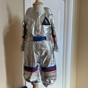 Pottery Barn Kids Astronaut Costume with Blue Belt